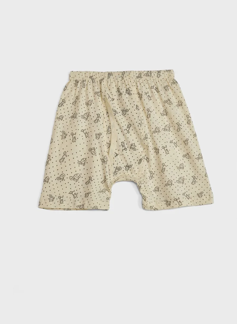Pinata Pack Of 5 Printed Boys Boxer