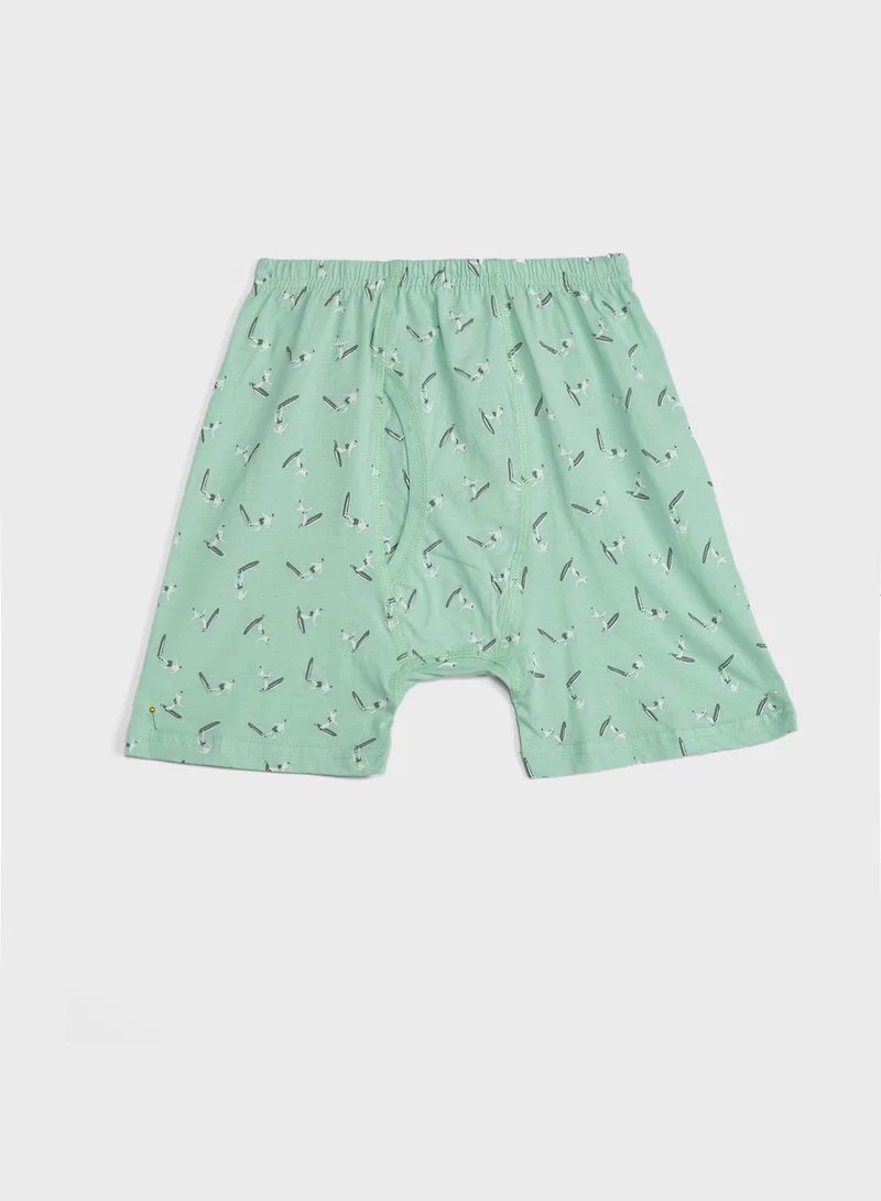 Pinata Pack Of 5 Printed Boys Boxer