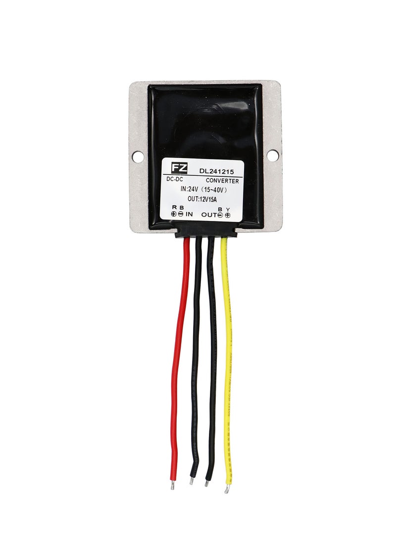 Generic 24V To 12V 15A DC To DC Converter - Multicolour  - Image 1