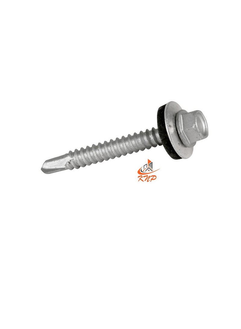 KNP Self Drilling Hex Washer Head Screw 14 X 1-1/4" - Image 2