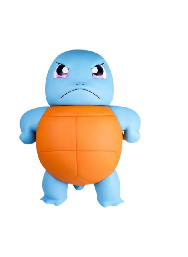 هالامودو فخور السلاحف شكل الفينيل دمية لعبة كبيرة سطح المكتب زينة عيد ميلاد كعكة ديكور هدية إبداعية 16 سم - Image 2