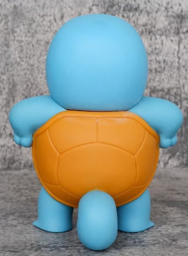 Halamodo Proud Turtle Figure Vinyl Doll Toy, Action Figure Collectible Model, Decoration For Bedroom, Living Room, Desk, And Office, Large Desktop Ornament Birthday Cake Decor Creative Gift, 16 cm - Image 5