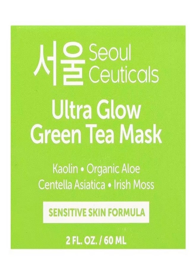 seoulceuticals - Ultra Glow Green Tea Beauty Mask 2 fl oz 60 ml - Image 1