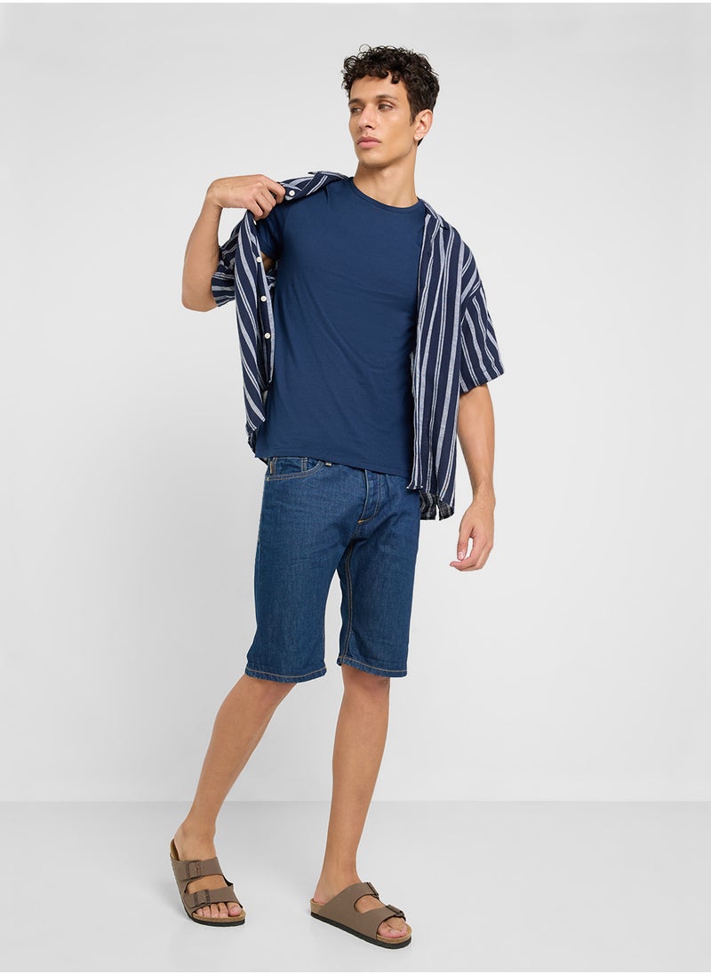 trendyol - 3 Pack Essential Crew Neck T-Shirt - Image 1