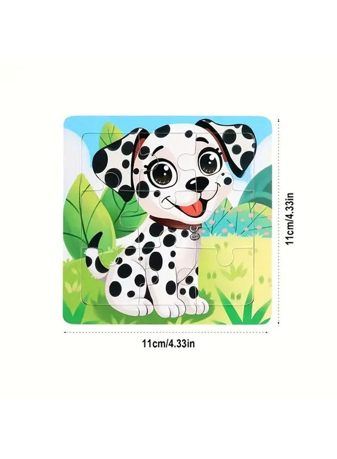 5pcs Wooden Puzzle Farm Ocean Animals Educational Toy For Kids Motor Skills - Image 4