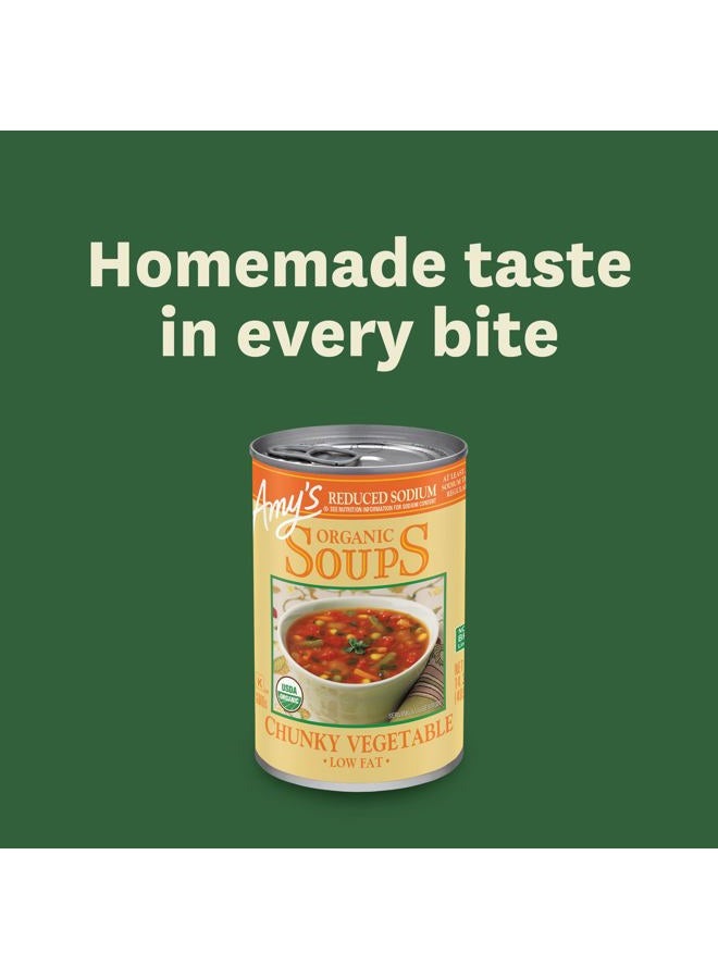 Amys Soup, Vegan Chunky Vegetable Soup, Gluten Free, Made with Organic Vegetables, Canned Soup, 12 Oz - Image 4