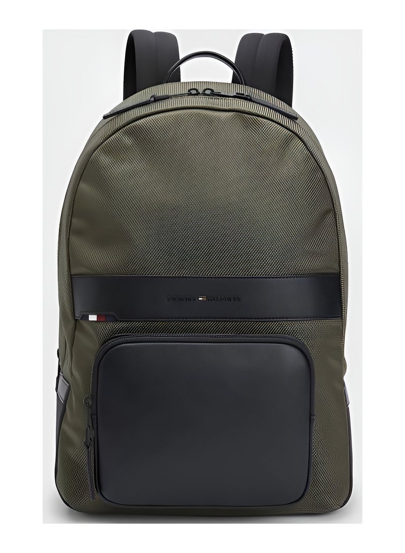 Hilfiger Denim Tommy Hilfiger Backpack - Olive Green - Image 1