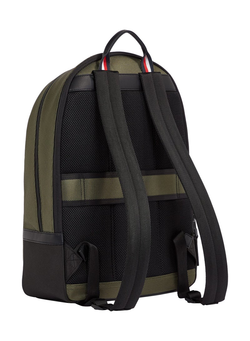 Hilfiger Denim Tommy Hilfiger Backpack - Olive Green - Image 2