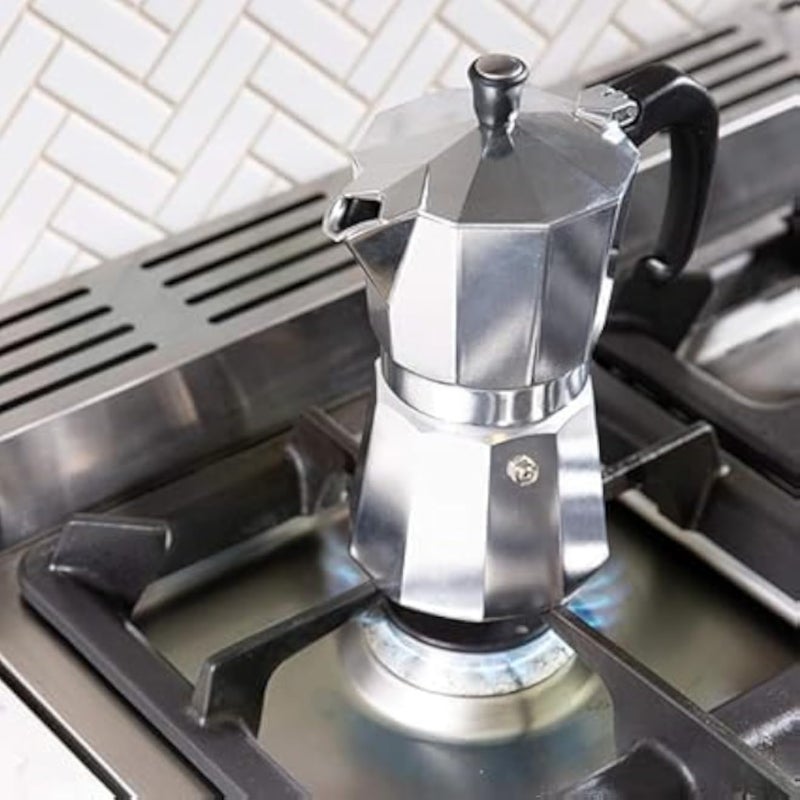 High Quality Fire Coffee Maker, Elegant Design for Brewing, Rich and Concentrated Flavors (150ml 3 Cups)