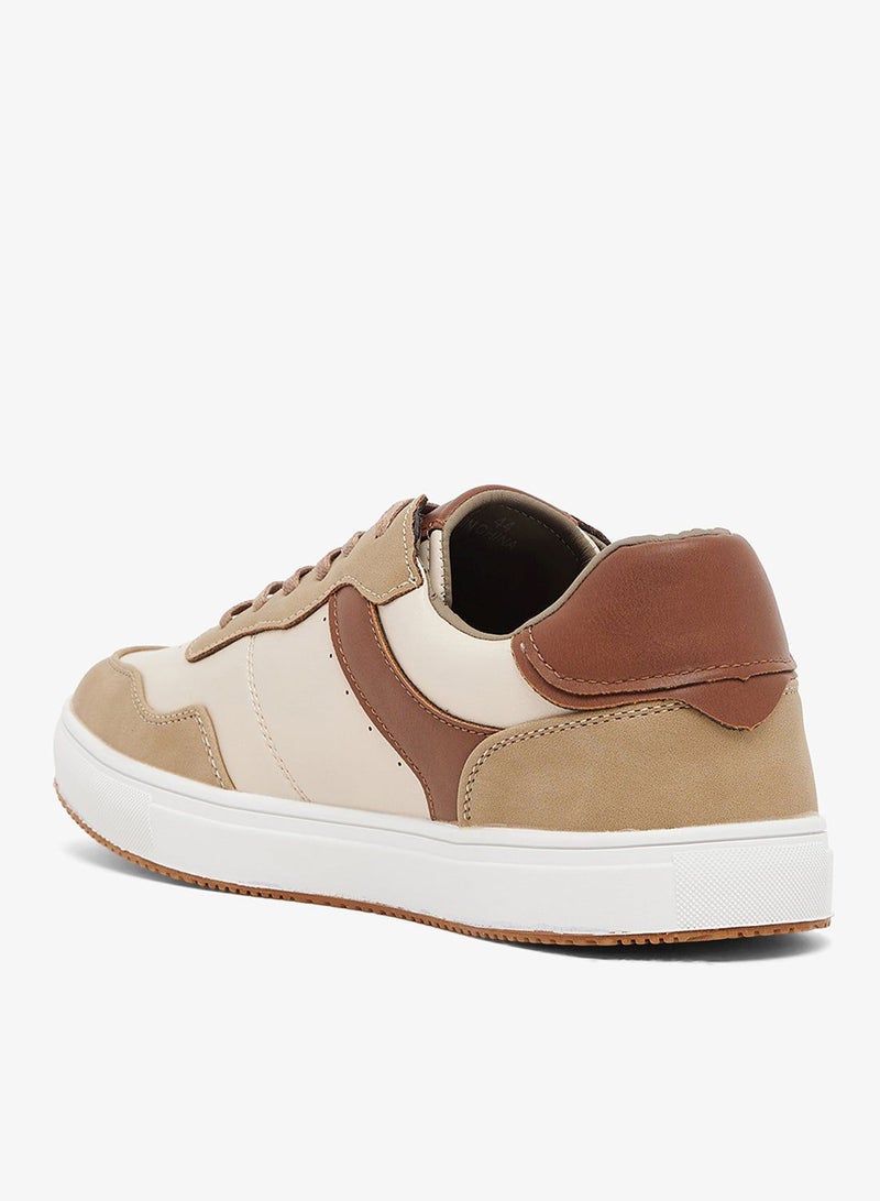 Seventy Five Casual Webbing Loop Detail Low Top Sneakers - Image 2