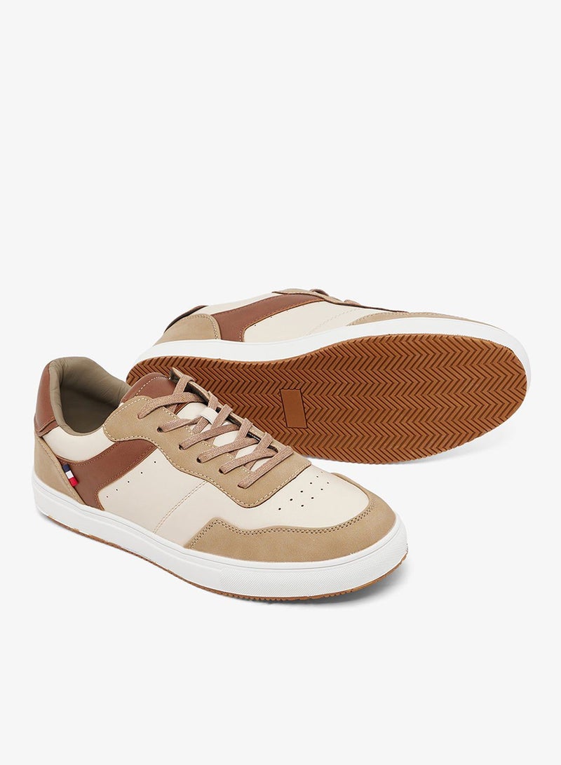 Seventy Five Casual Webbing Loop Detail Low Top Sneakers - Image 3