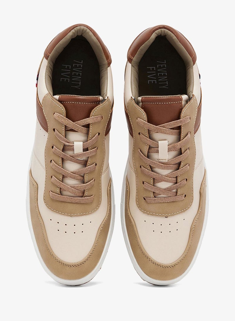 Seventy Five Casual Webbing Loop Detail Low Top Sneakers - Image 4