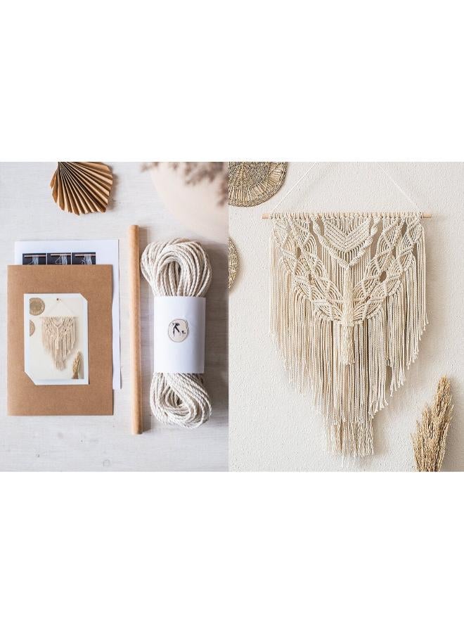 انتيكيانو مكرمية معلقة على الحائط، على الطراز البوهيمي - Image 4