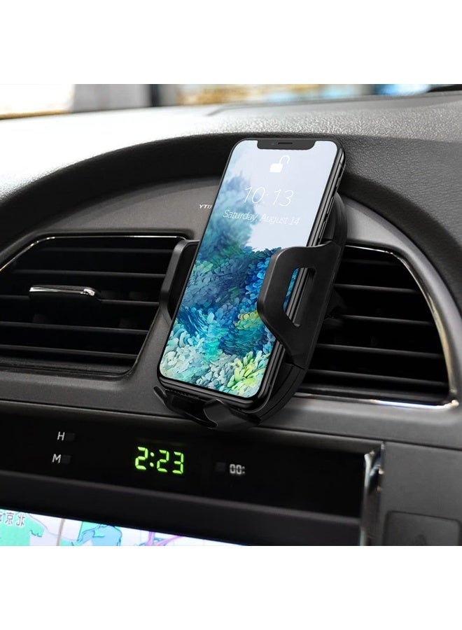 GO-DES Car Mobile Holder – 2-in-1 Dashboard & Air Vent Mount, Strong Suction Cup, Auto-Tightening Grip, Adjustable Arm, Universal Phone Stand GD-HD753 - Image 5