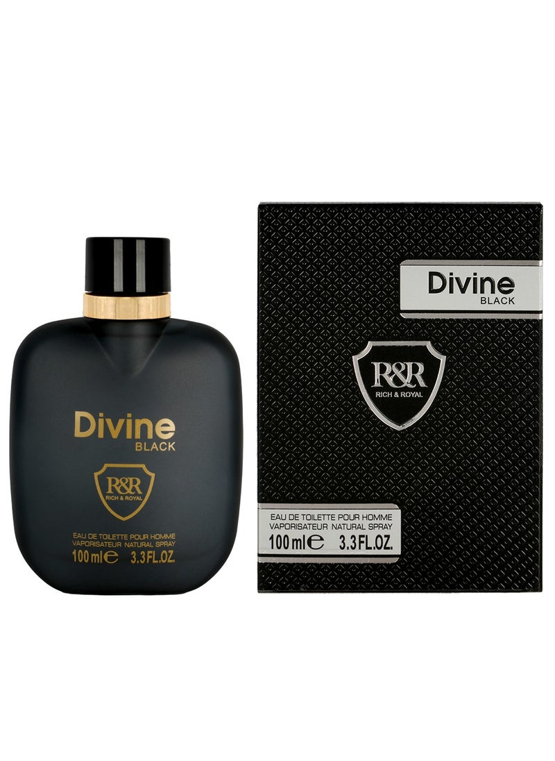 R&R DIVINE BLACK From Mahabub perfume 100 ML  - Image 1