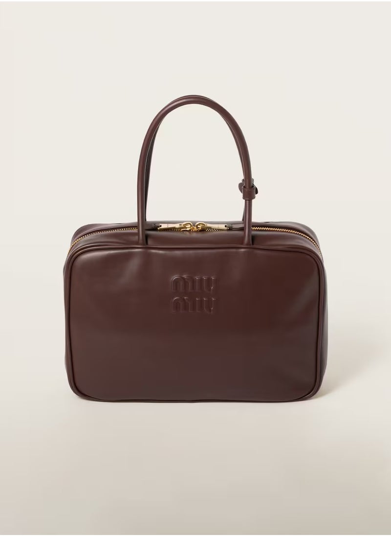 Miu Miu miu Leather Beau Bag Shoulder Crossbody  - Image 1