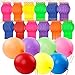RUBFAC 80Pcs Punch Balloons Party Favors for Kids Thickened Heavy Duty Neon Punching Bounce Balloon for Birthday Party Goodie Bag Stuffers Exciting Outdoor Play Supply - Image 3