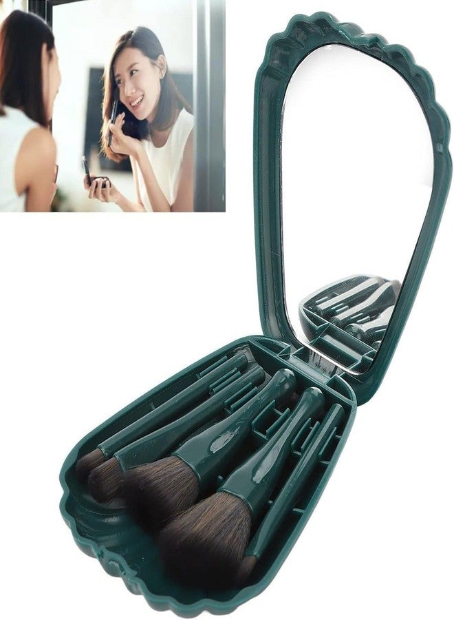 Prosopyare 5-in-1 Mini Makeup Brush Set for Face & Eyes | Travel-Friendly Cosmetic Kit for Foundation, Blush, Eyeshadow & Powder | Compact & Portable Beauty Tool for Women & Girls (multicolor) - Image 5