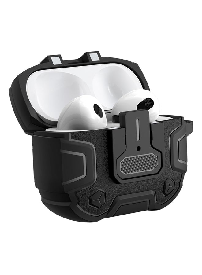 Raxoom Case Cover For AirPods 3 NILLKIN Bounce Pro Wireless Bluetooth Earphone Protective Case Black