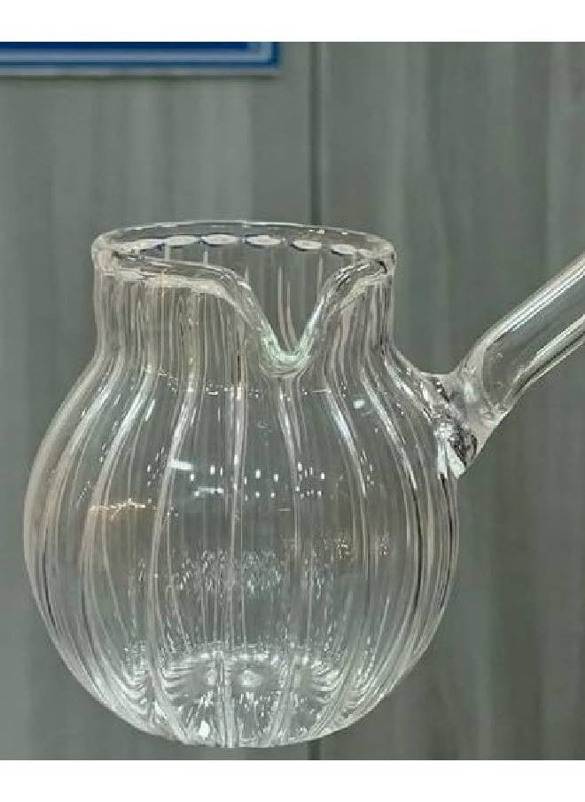 Generic 3pcs Borosilicate Glass Turkish Coffee Pot Milk Warmer is hygienic and very heat resistant  - Image 3