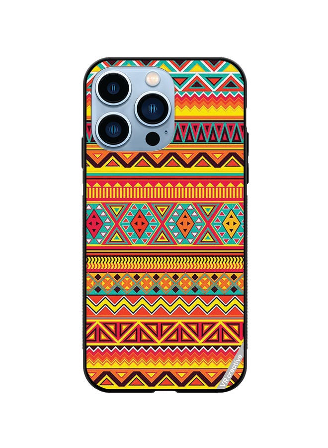 VR CREATIVE Protective Case Cover For Apple iPhone 14 Pro Abstract Design Multicolour - Image 1