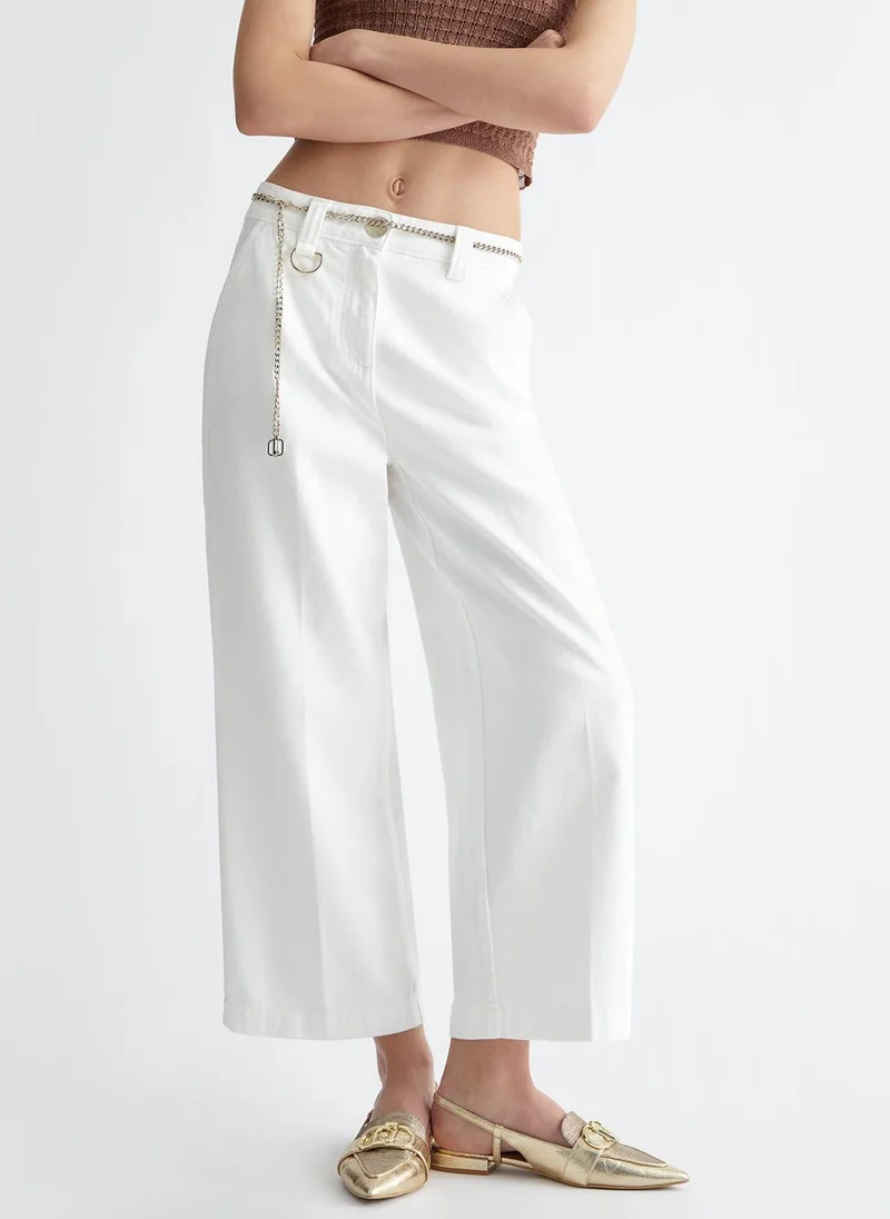 Liu Jo Cropped straight-leg trousers