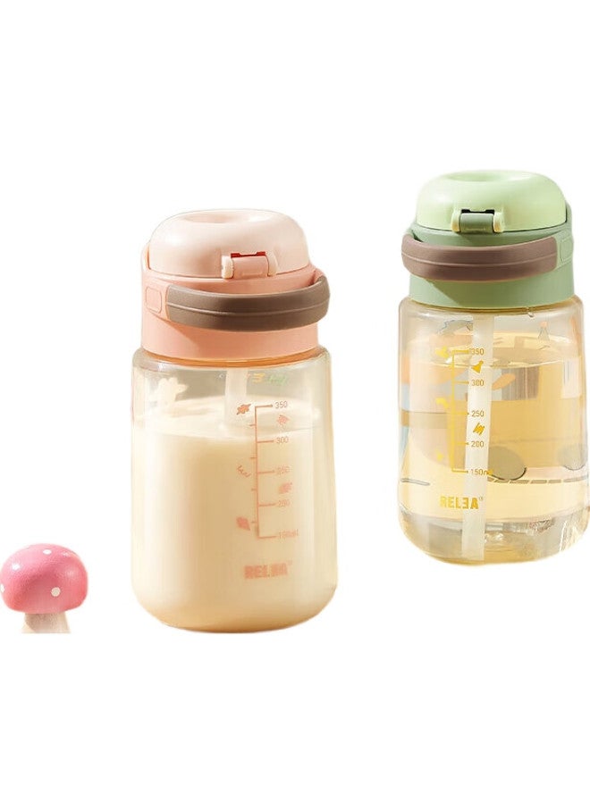 Relea Children'S Water Bottle, Ppsu Straw Cup, Stylish Plastic Cup For Girls, Drinking Cup For Students, School-Specific Water Bottle, Gift - Image 3