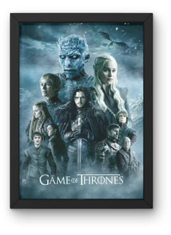 Black Frame Game of thrones 40X 50 
