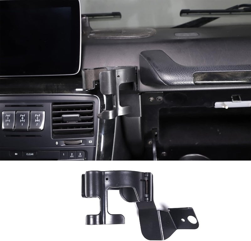 TINKI حامل هاتف متعدد الوظائف للسيارة لمرسيدس بنز G-Class (2007-2018) - أسود - Image 1