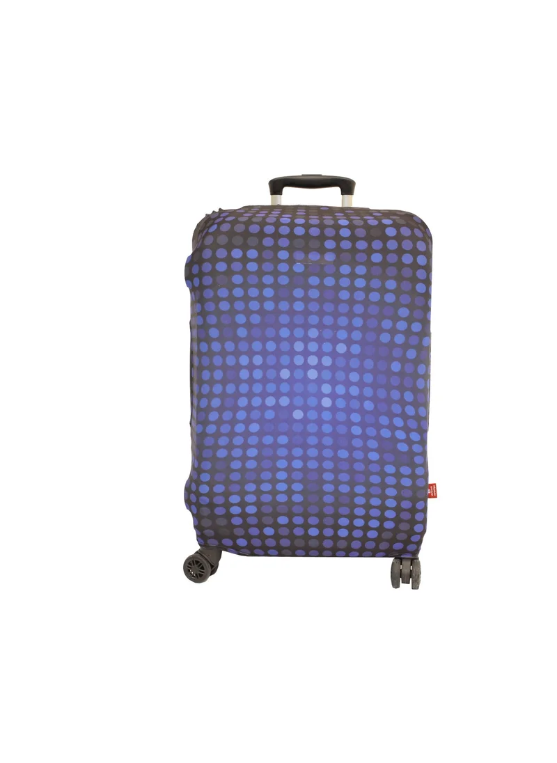 My Saraciye 19 Luggage Cover, Suitcase Cover - Blue Polka Dot 19