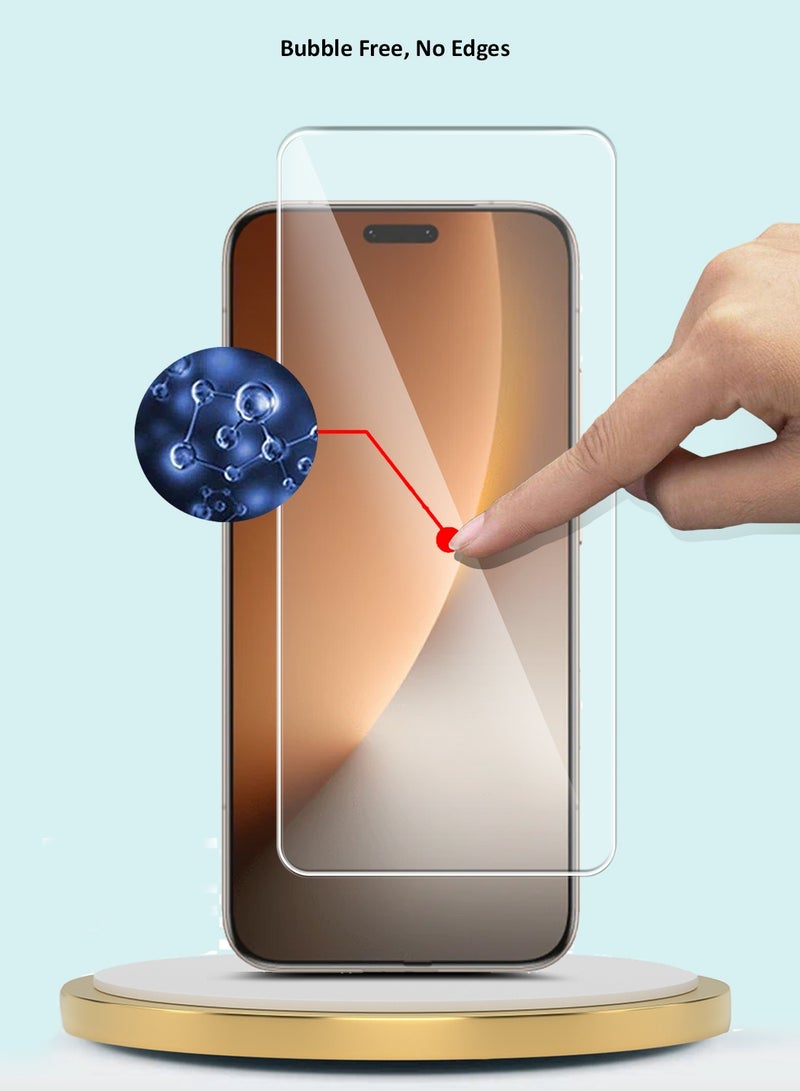 جيماكس واقي شاشة زجاجي مقسّى بحواف منحنية UV لسلسلة Honor Magic8 Pro 5G 2025 GMAX بريميوم - شفاف - Image 4