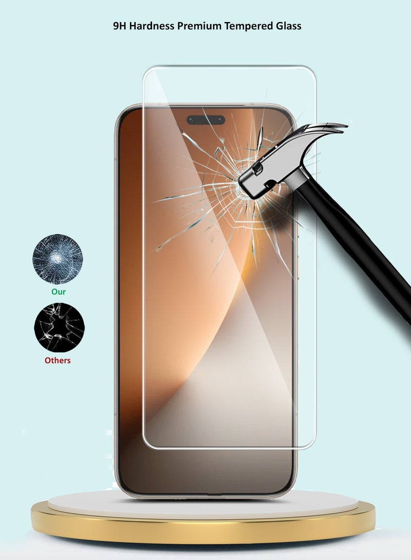 جيماكس واقي شاشة زجاجي مقسّى بحواف منحنية UV لسلسلة Honor Magic8 Pro 5G 2025 GMAX بريميوم - شفاف - Image 3