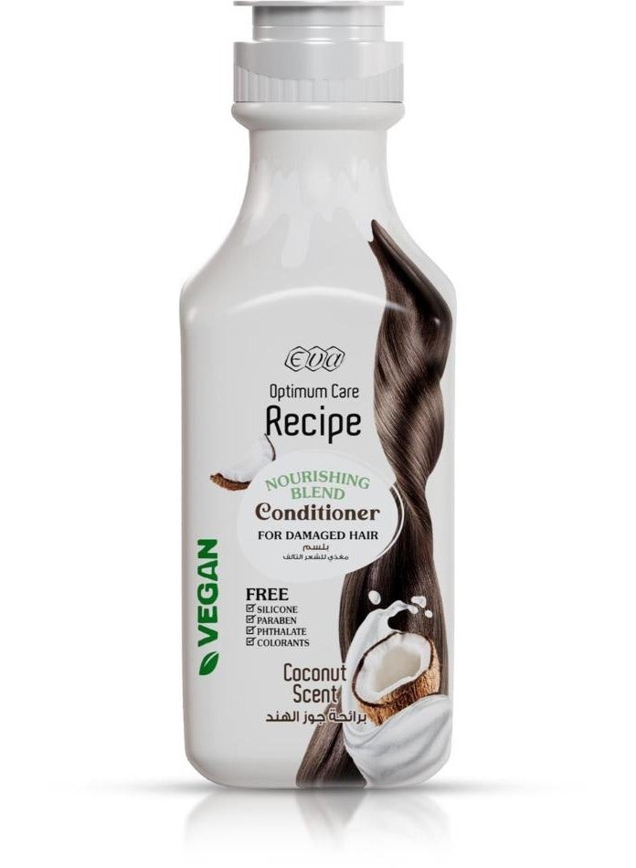Eva Optimum Care Recipe Nourishing Blend Conditioner Coconut Scent 350 Ml