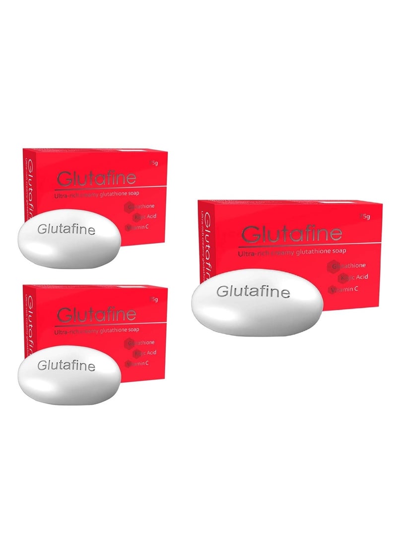 Ethiglo Glutafine Soap 75gm (Pack of 3) - Image 1