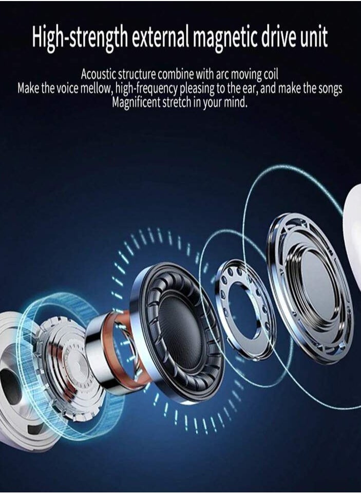 T60 smart wireless Bluetooth Headset active noise reduction and noise cancellation.