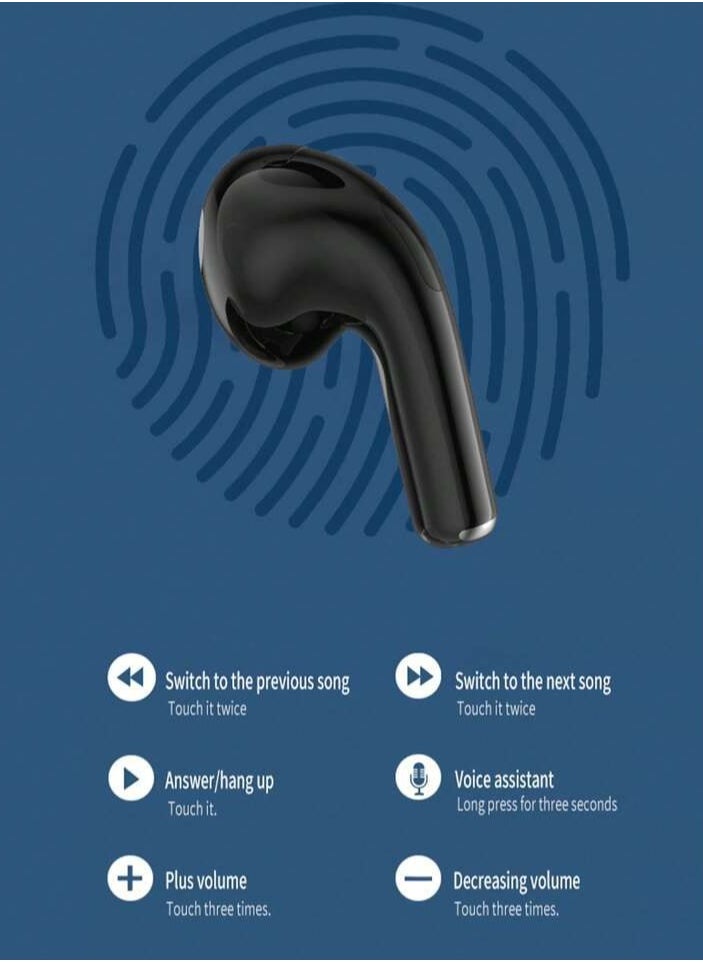 T60 smart wireless Bluetooth Headset active noise reduction and noise cancellation.