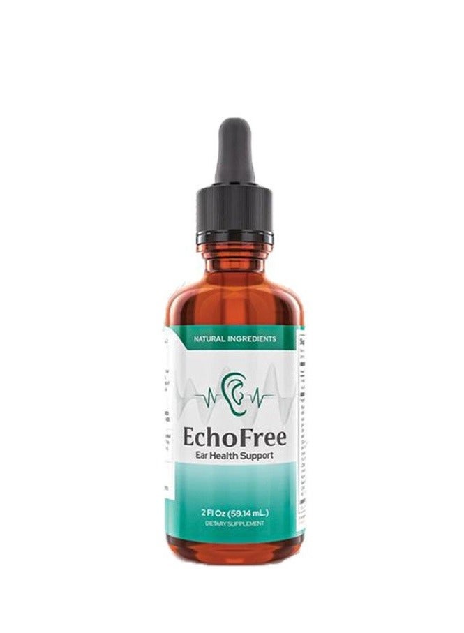 DayWins Echo Free Drops - Natural Support, EchoFree Pro Ear Health Support Supplement Liquid Drop, Ecofree Pro Healthy Ear Vitamin Premium, Eco Free Pro Drops Formula Reviews, 1 Bottle for 1 Month - Image 1