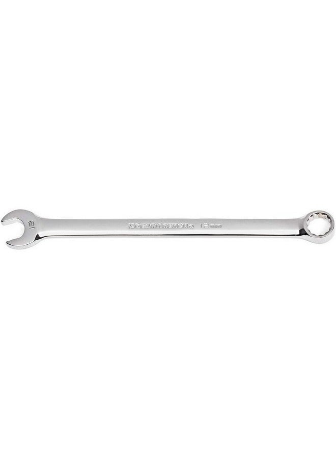GearWrench 12-Point Long Pattern Combination Wrench Silver 12 mm 81669G - Image 1