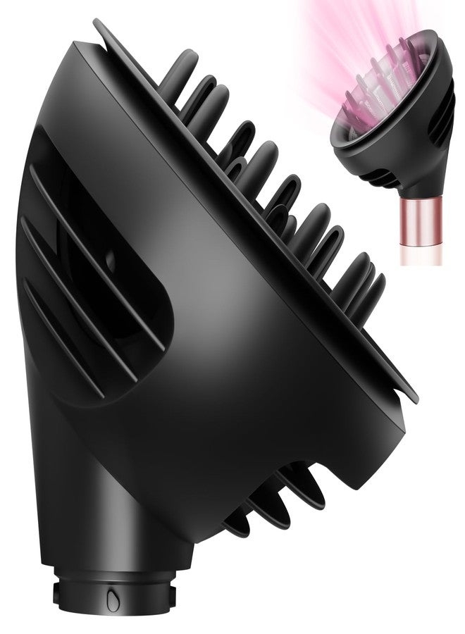 PUREGUST Wave Curl Diffuser Attachment Black for Dyson Airwrap, Airflow Dome and Diffuse Two Modes for Air wrap HS01 HS05, Hair Diffuser Nozzle to Enhance Curl and Control Wavy - Image 1