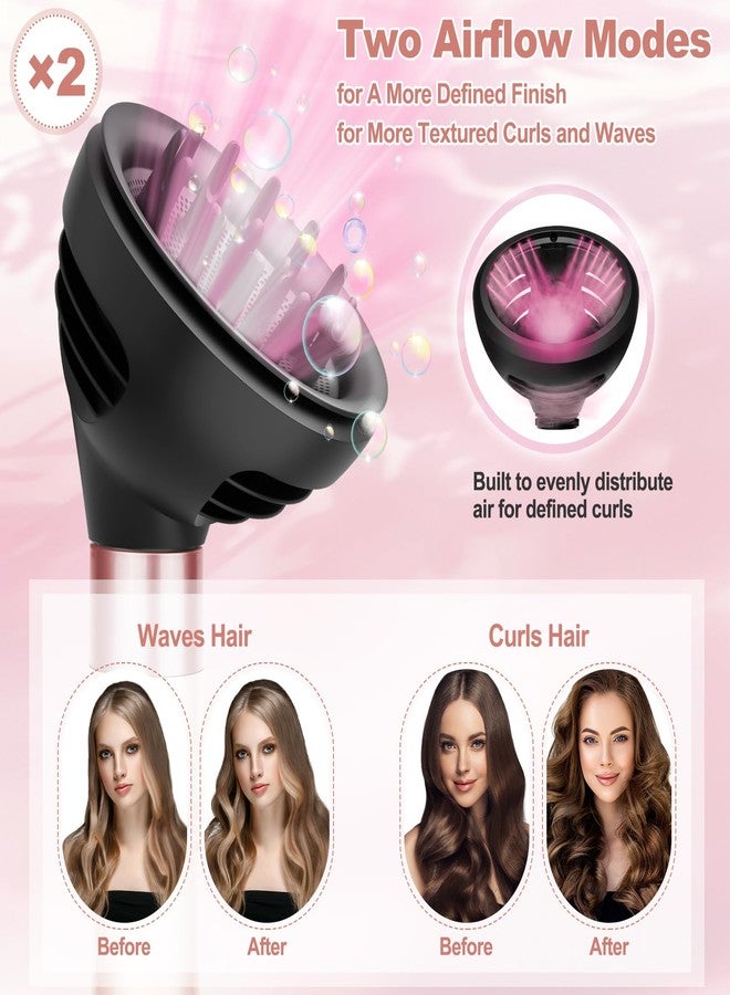 PUREGUST Wave Curl Diffuser Attachment Black for Dyson Airwrap, Airflow Dome and Diffuse Two Modes for Air wrap HS01 HS05, Hair Diffuser Nozzle to Enhance Curl and Control Wavy - Image 3
