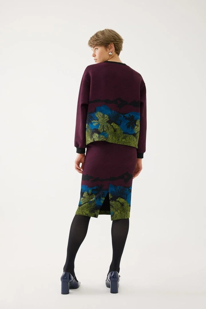 EXQUISE Colorful Oversize Sweatshirt