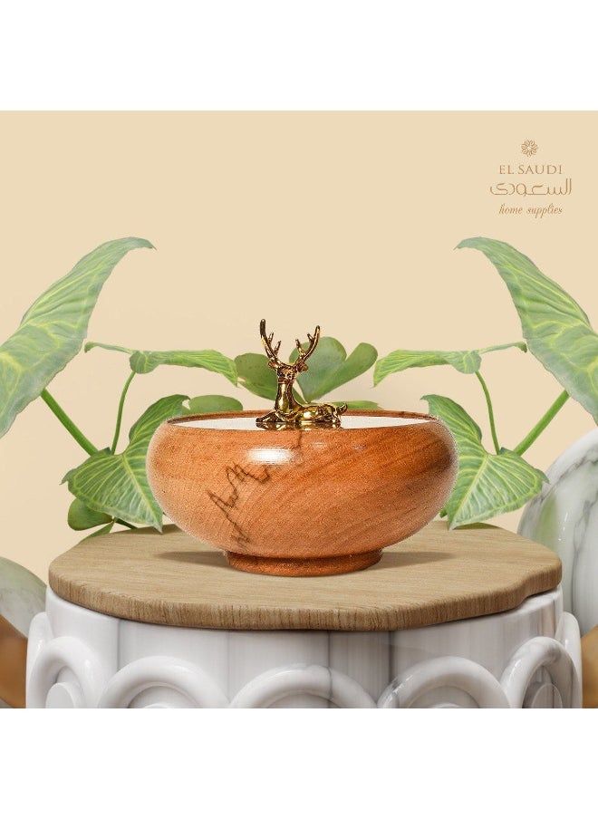 ماركة غير محددة بونبونيره خشب بتصميم غزالة – لمسة ديكور أنيقة ومميزة! أضيفي لمسة من الجمال إلى منزلك مع بونبونيره الغزالة الخشبية المصممة بأناقة لتقديم الحلويات أو المكسرات. تصميم عصري مستوحى من الطبيعة، مثالية لغرف المعيشة أو تقديم الضيافة في المناسبات.  - Image 2