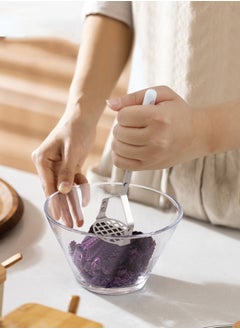 Generic Mini Stainless Steel Convenient Durable Kitchen Tool Potato Masher  - Image 4
