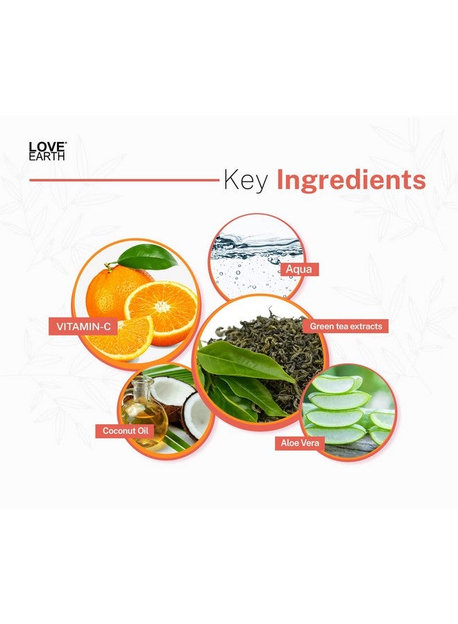 Love Earth No Foam Face Wash for Normal to Sensitive Skin | Soap Free, Non-Irritating, Skin Hydrating | Gentle Skin Cleanser 100ML - Image 3