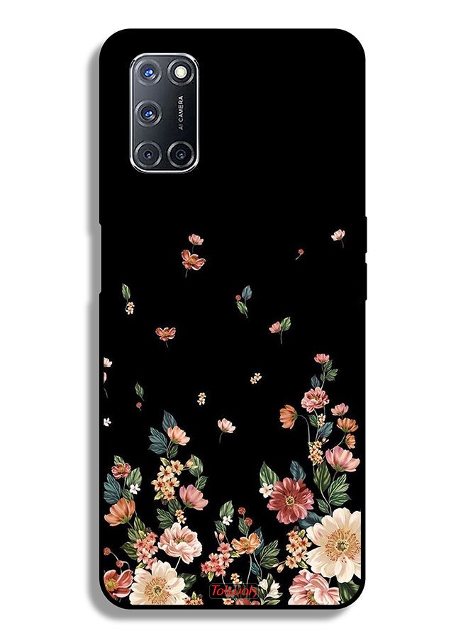 Tolwak Oppo A52 Protective Case Cover Small Flowers In Bottom - Image 1