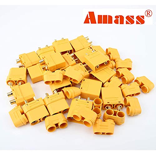 SoloGood Amass 10 Pair XT90 Male Female Bullet Connectors Power Plugs for RC Lipo Battery Motor … … - Image 4
