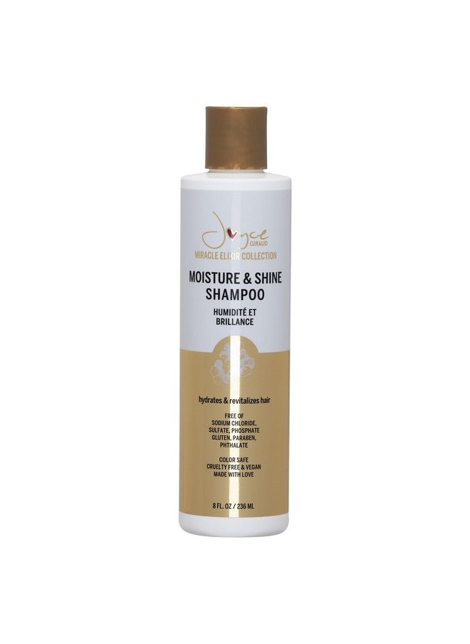 ميراكل إليكساير كوليكشون شامبو Joyce Giraud Miracle Elixir Moisture & Shine لترطيب الشعر وحمايته من التلف، 8 أونصة سائلة  - Image 1