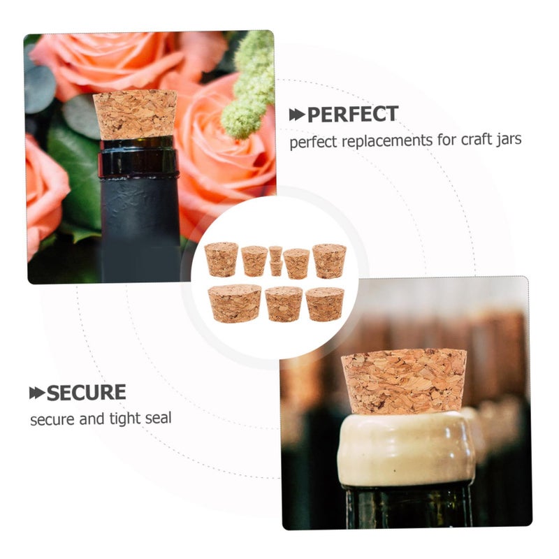 Natural Cork Wine Bottle Stoppers 1set for Home Brewing - Image 5