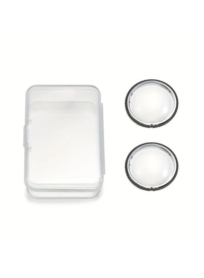 Insta360 X5 Lens Guards Premium Transparent PC Cover High Light Transmittance Scratch Resistant - Image 1