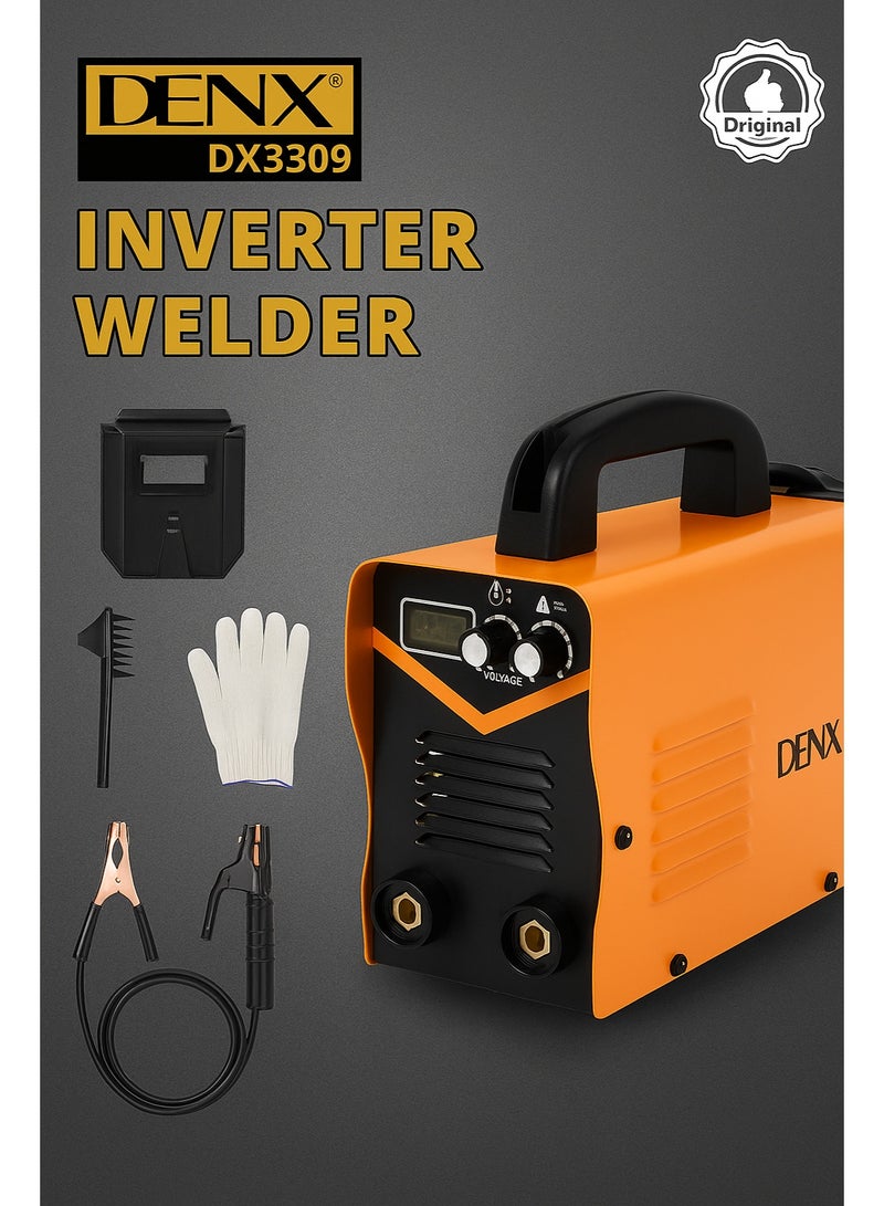 Denx 🔧💥 DENX DX3309 High-Performance Professional Inverter Welding Machine – 3900W Power, 220V Input, Dual Frequency 50/60Hz – Precise, Stable & Energy-Efficient Welding for Metalwork, Industrial, and Home Use - Image 1